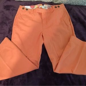Tommy Hilfiger y2k Rare  NEW & VINTAGE CORAL  Capris, Size 10